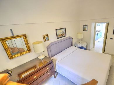 Bedroom in this Positano Rental